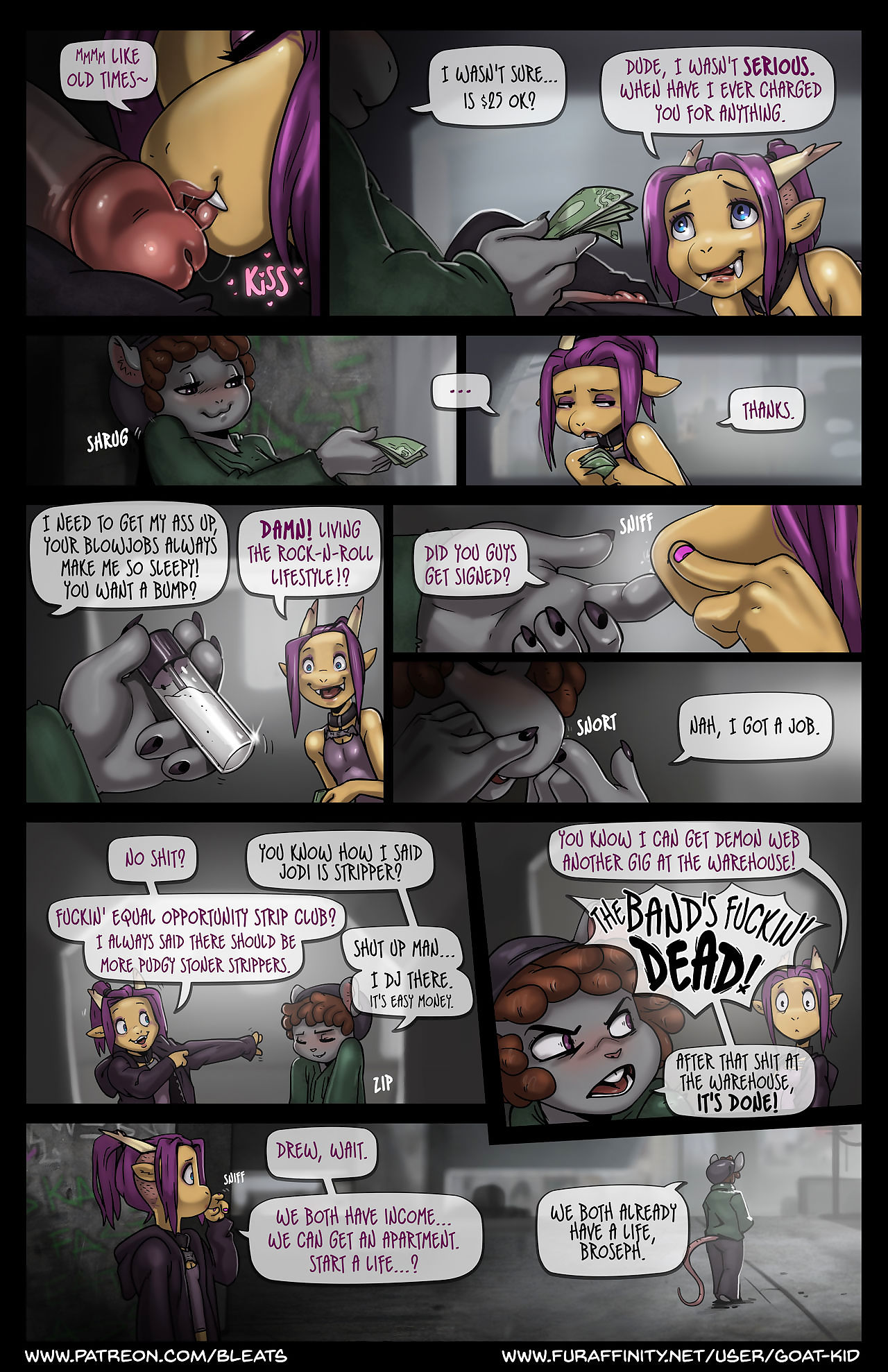 Goat-kid  Scattered Part 2 page 1