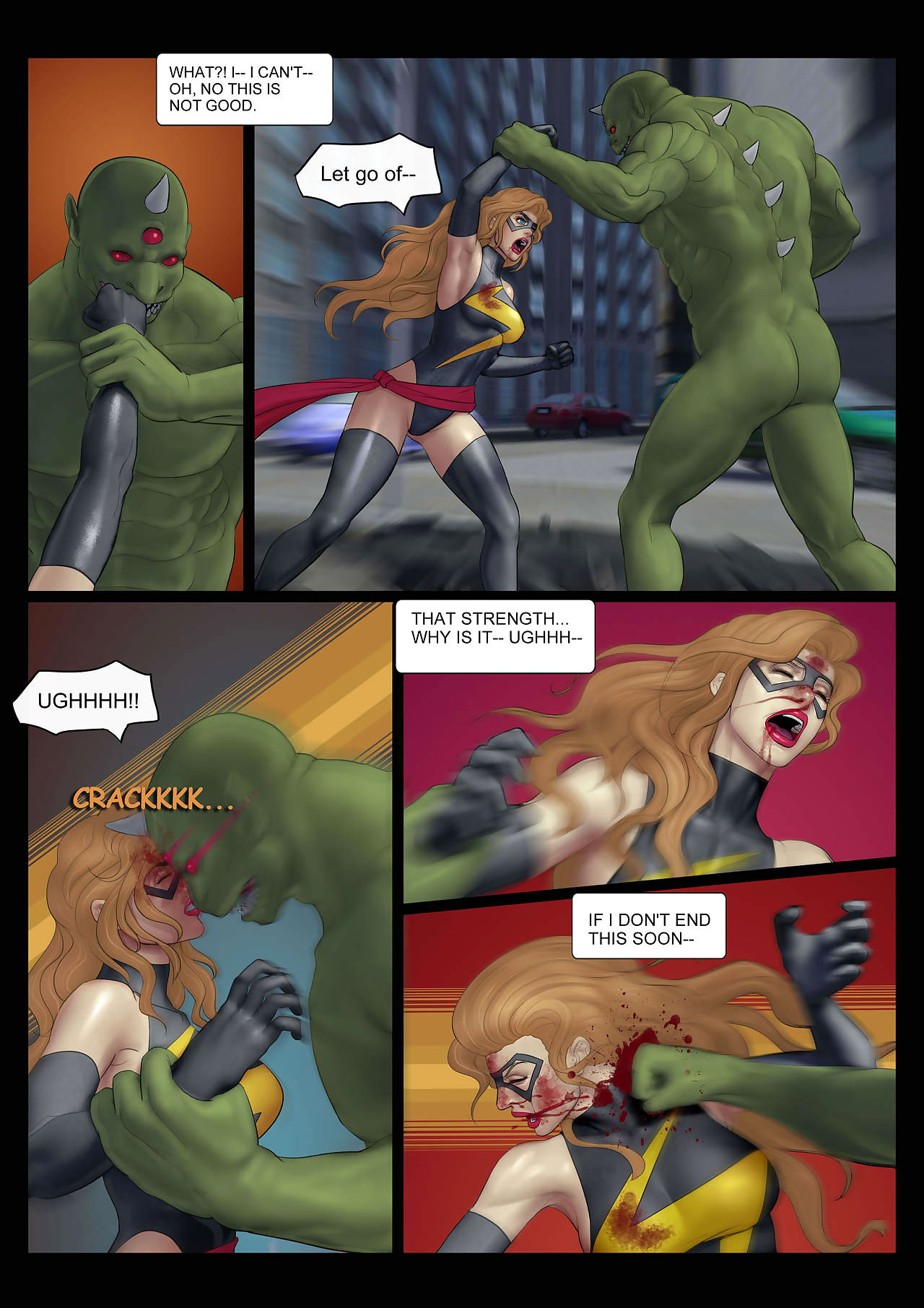 Feather- Ms. Marvel doomsday page 1