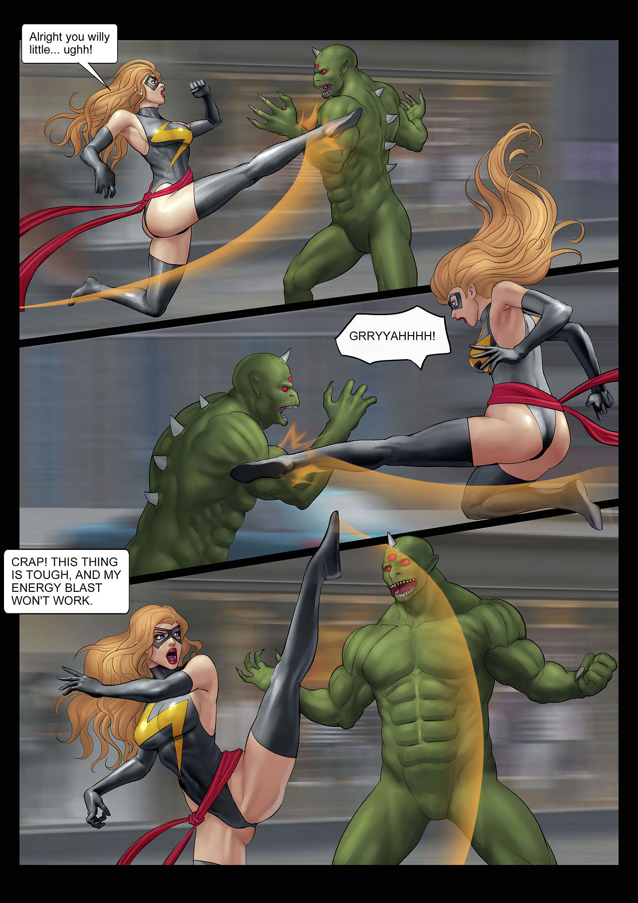 Feather- Ms. Marvel doomsday page 1