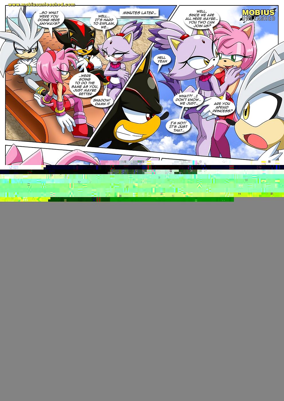 Palcomix- Sonic Project XXX 4 page 1