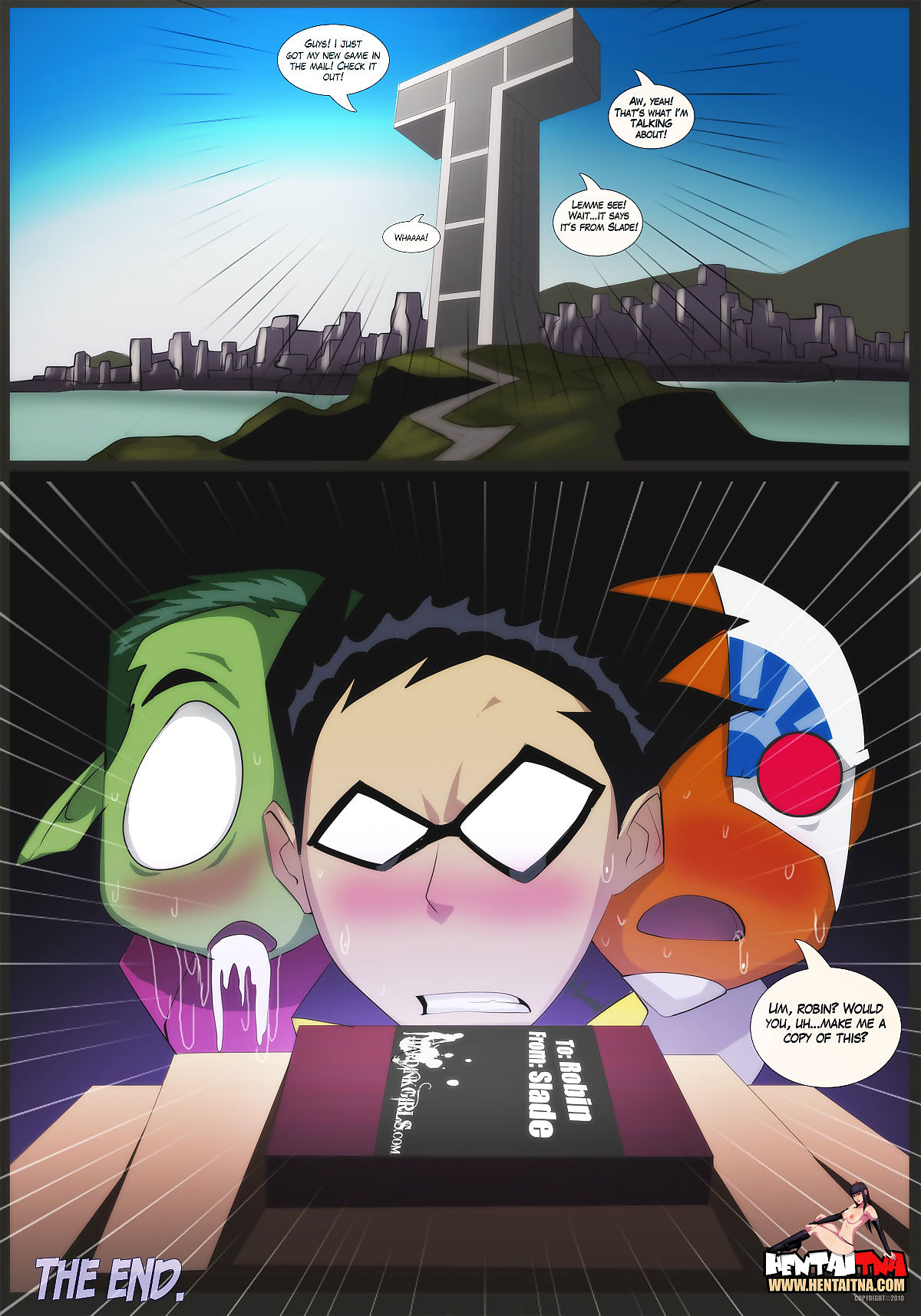 The Teen Titans- Fallen Stars page 1