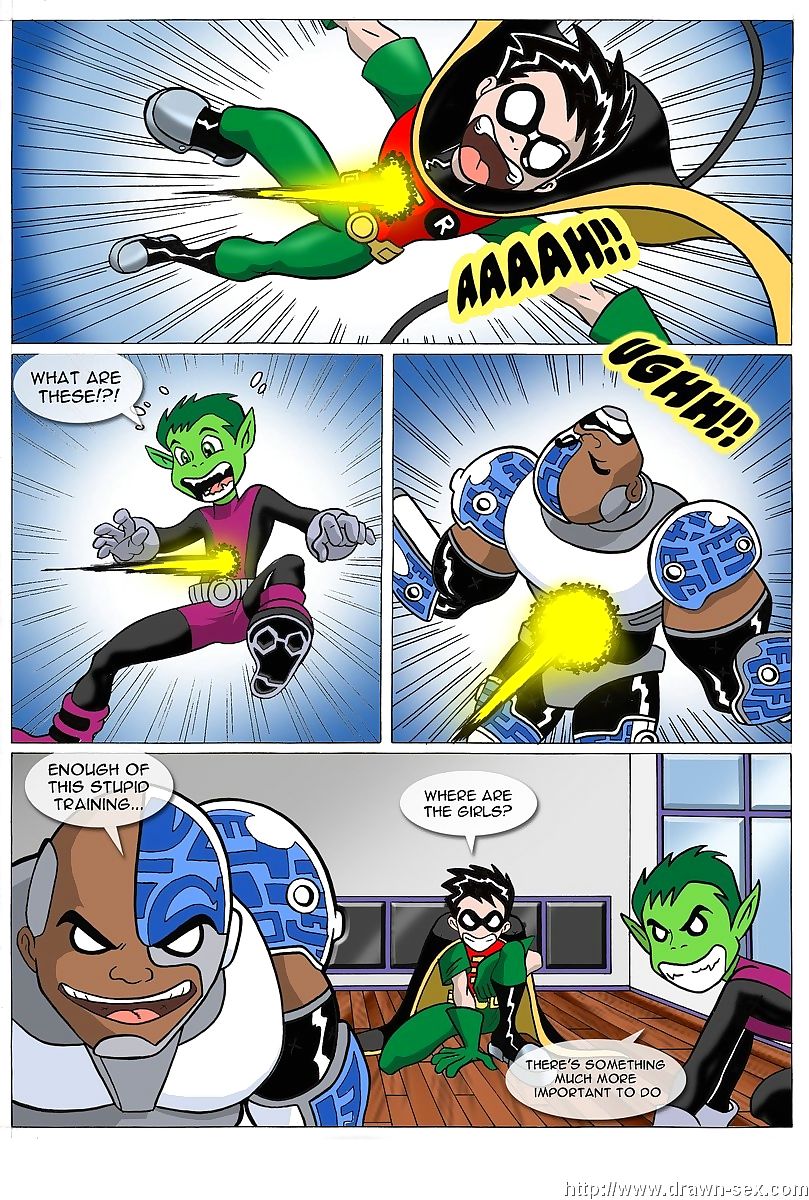 Teen Titans- Trigons Dark Desires page 1