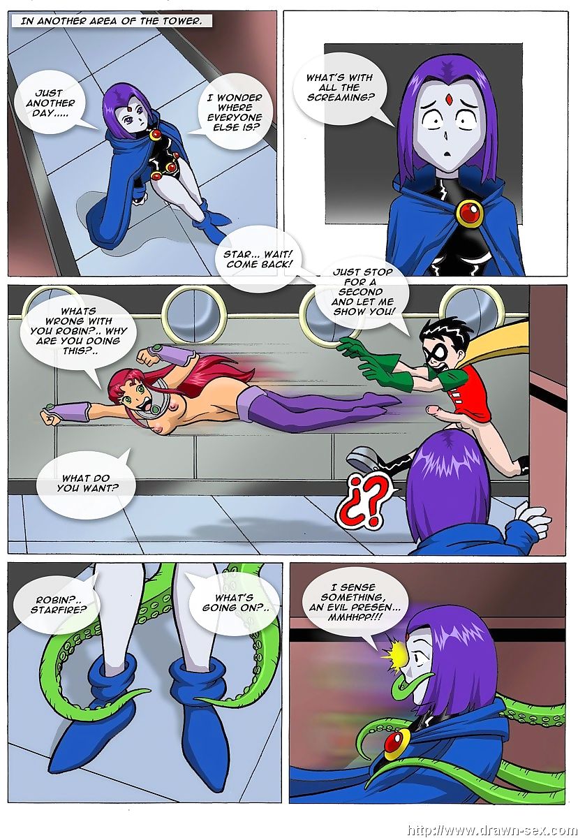 Teen Titans- Trigons Dark Desires page 1