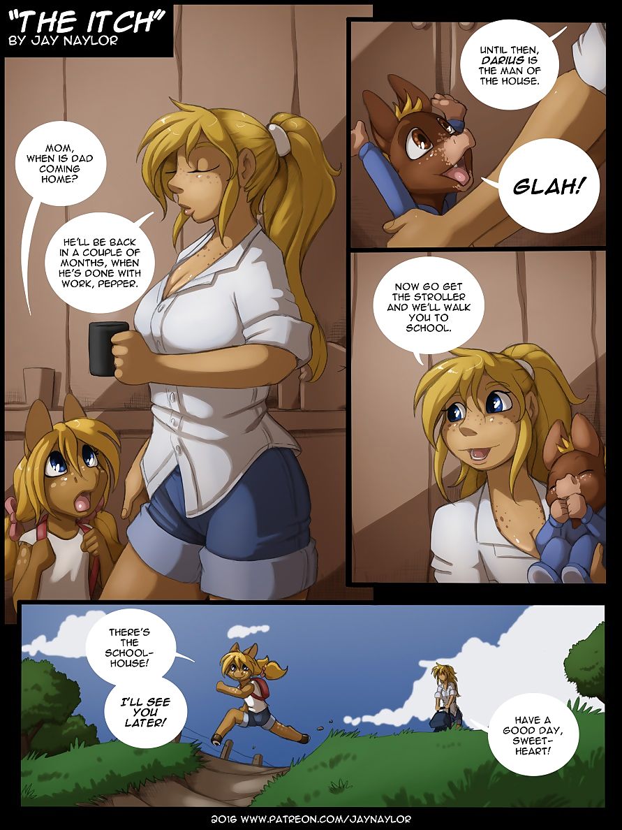 Jay Naylor- The Itch page 1