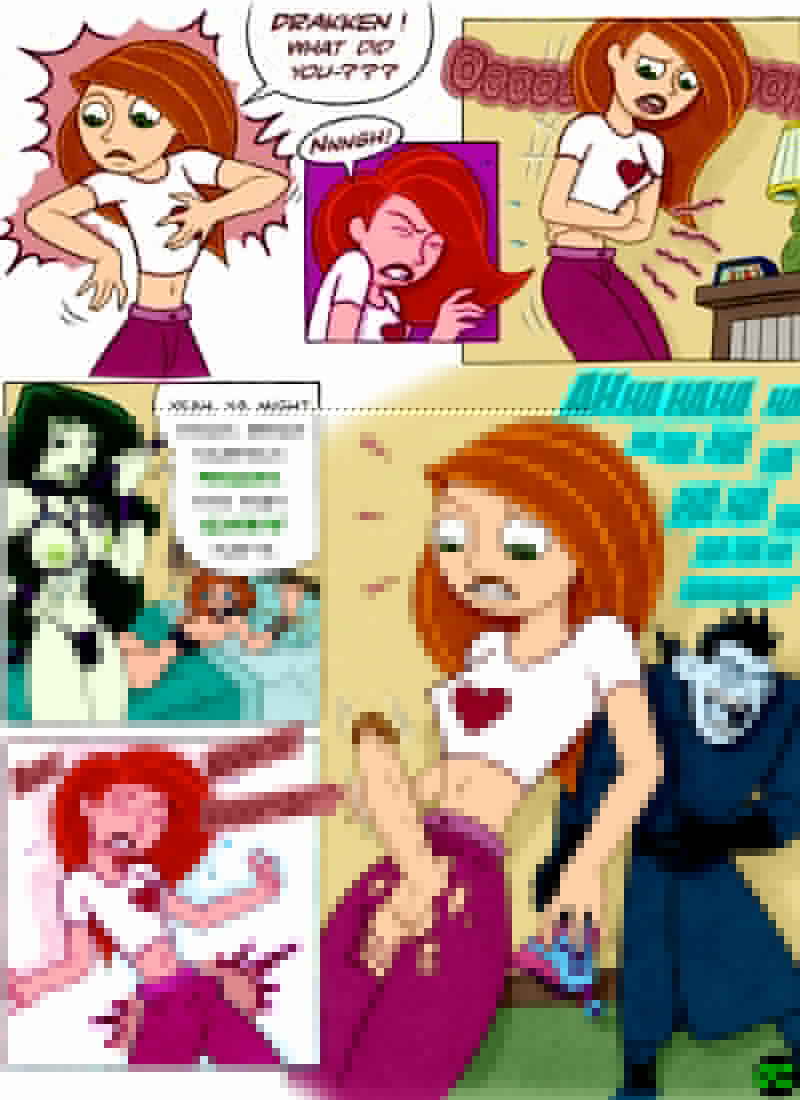 Kimcest Kim Possible- Colored page 1