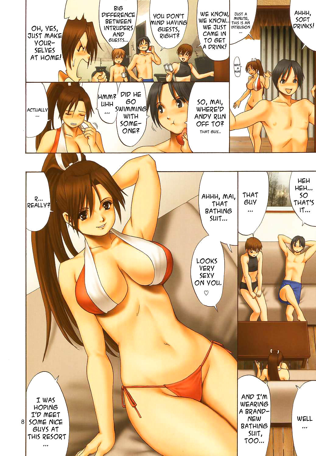 Yuri & Friends 7- Street Fighter page 1