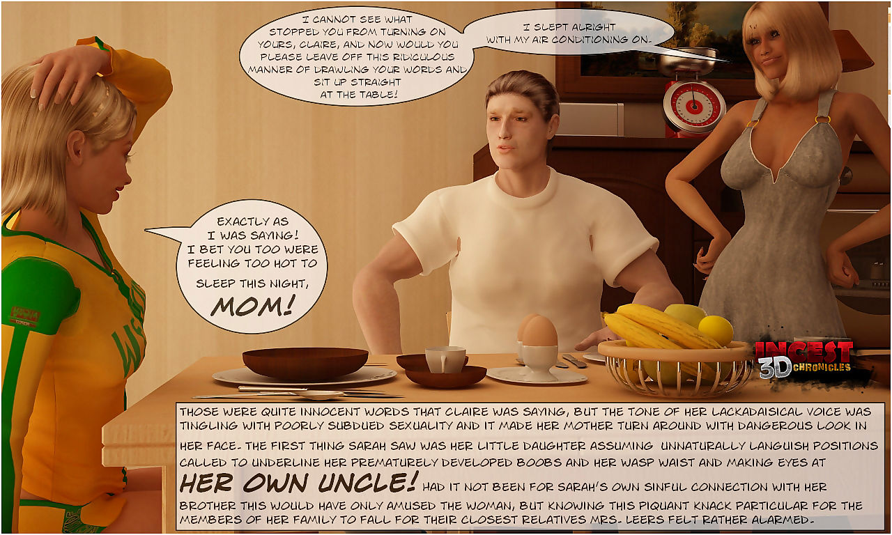Uncle Arriving Part 2- Incest3DChronicles page 1