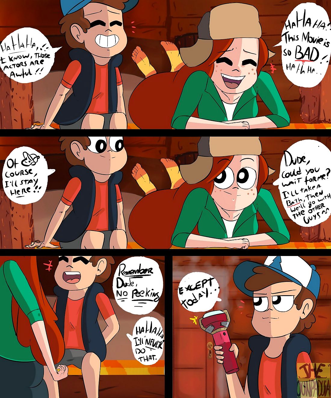 Gravity Falls- GettinDipper page 1
