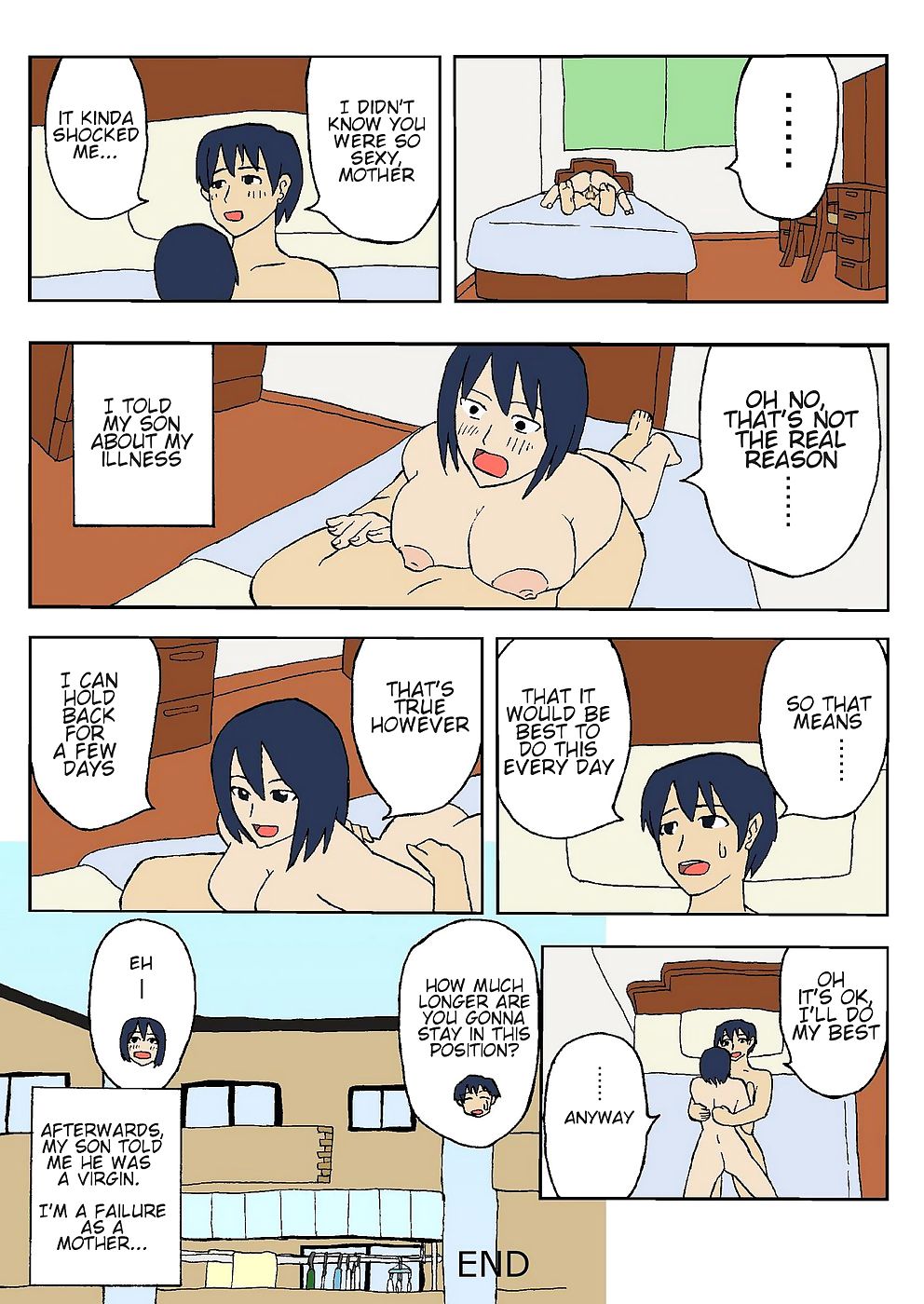 Mothers Failure Mother and Son- Hentai page 1