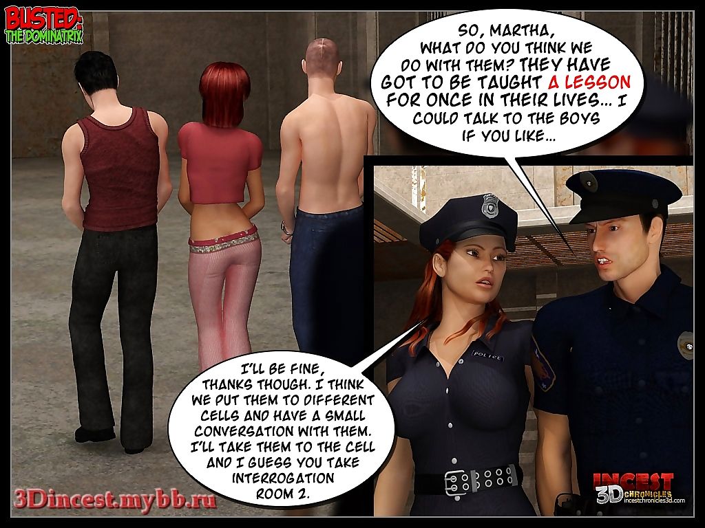 Busted- The Dominatrix page 1