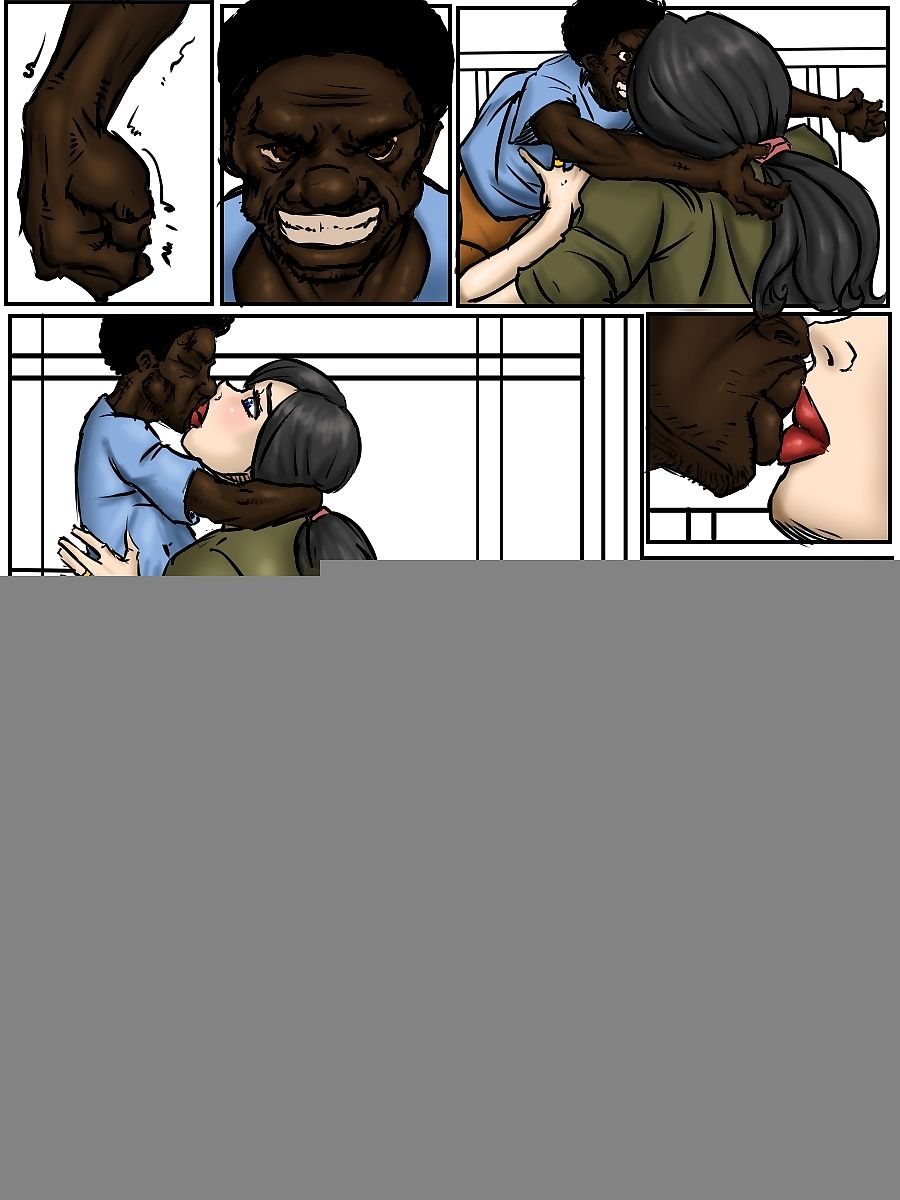 No Words-Illustrated interracial page 1