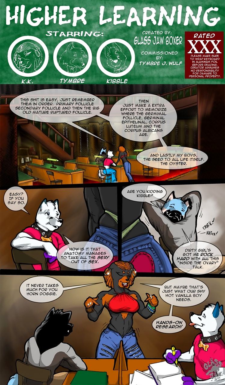 Higher Learning- Furry page 1