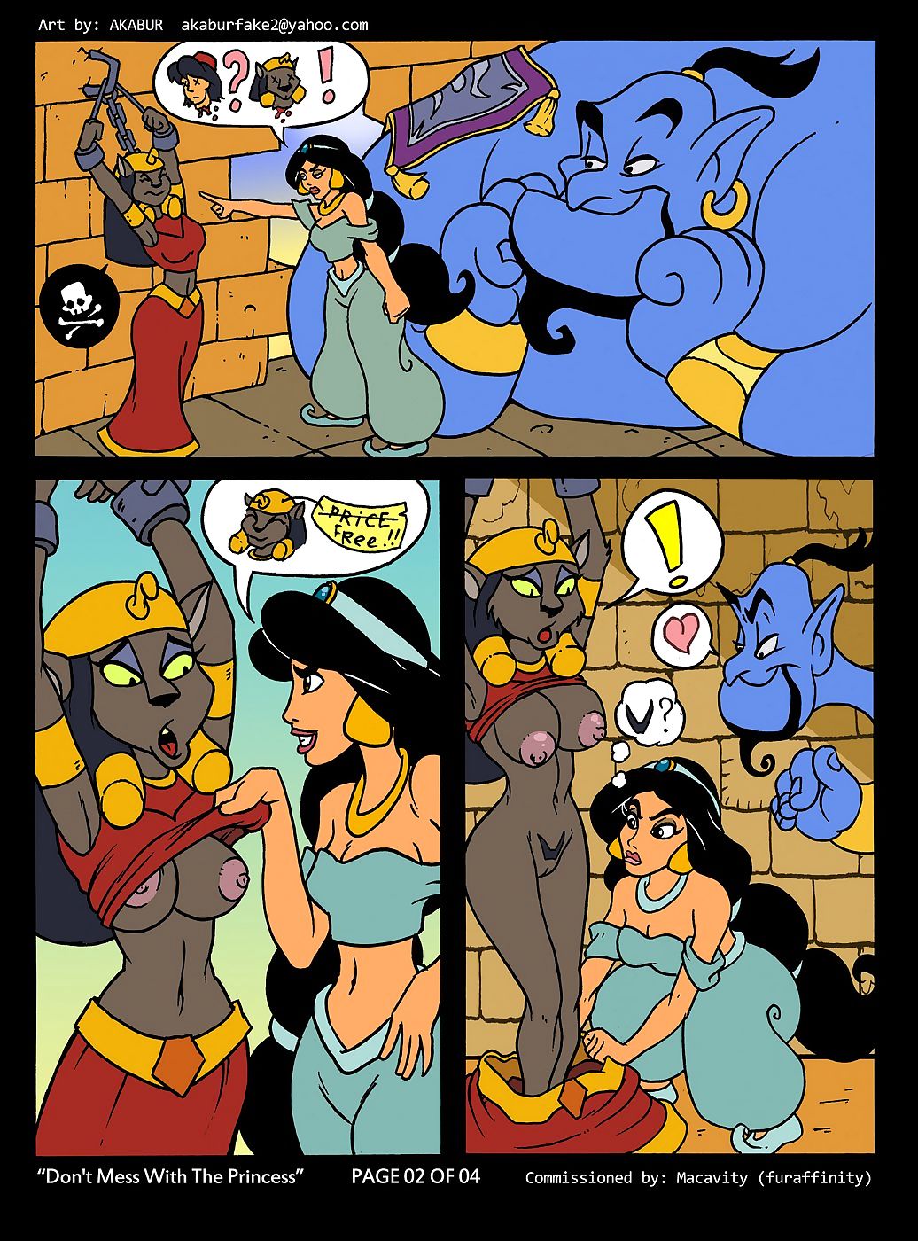 Aladdin- Dont Mess With Princess,Akubar page 1
