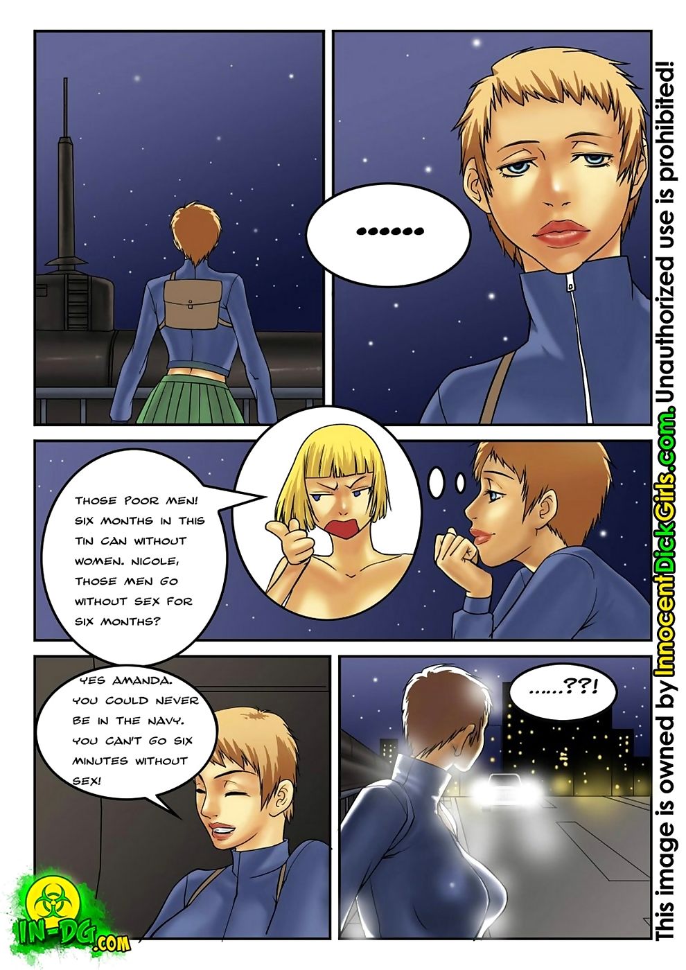 The Enormous Needs- InnocentDick Girls page 1