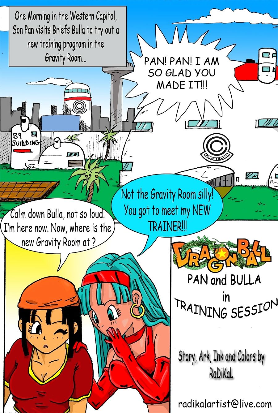 Dragon Ball- Pan And Bras New Trainer page 1
