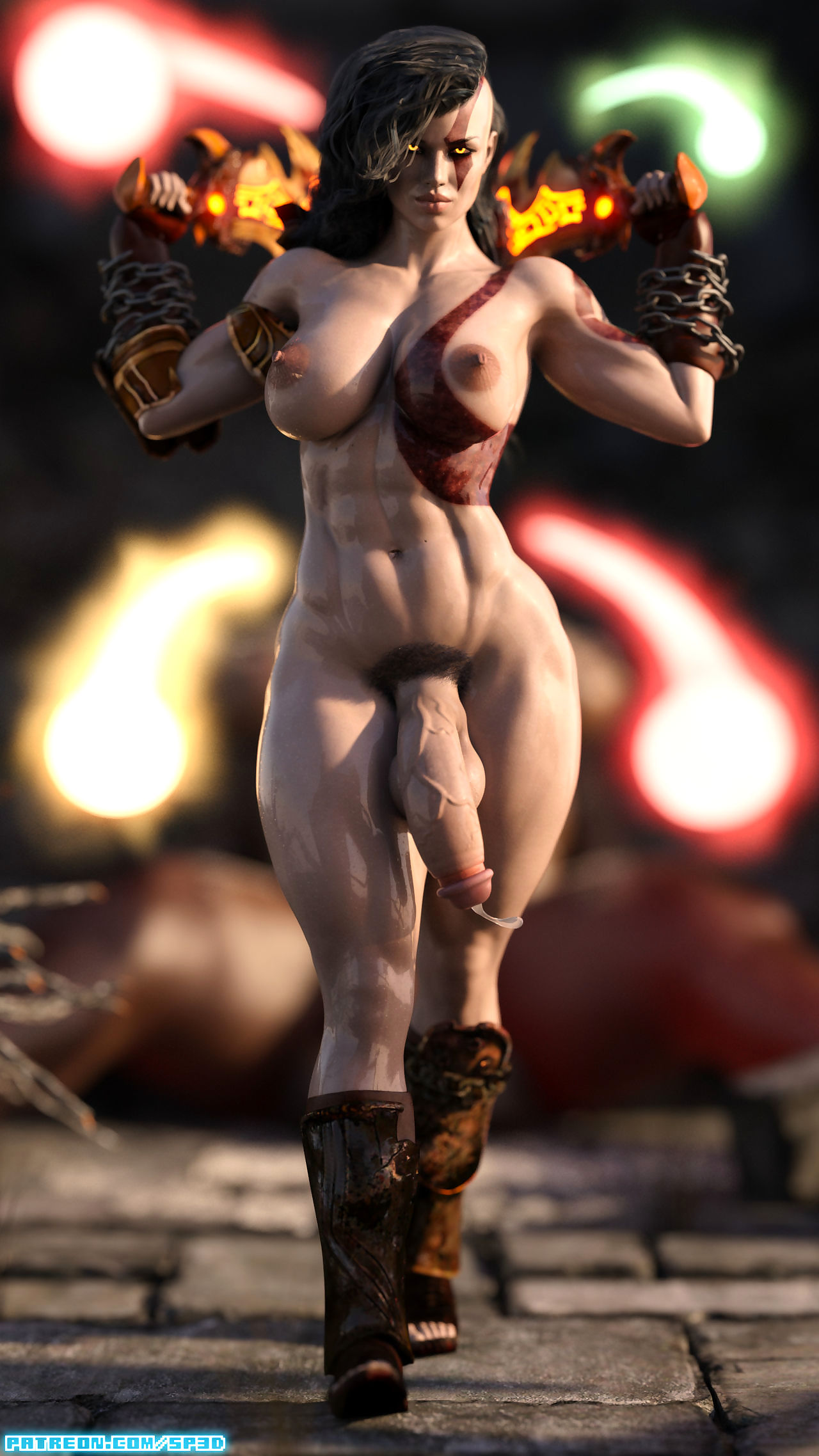 SquarePeg3D-Krata  Goddess of Whore page 1
