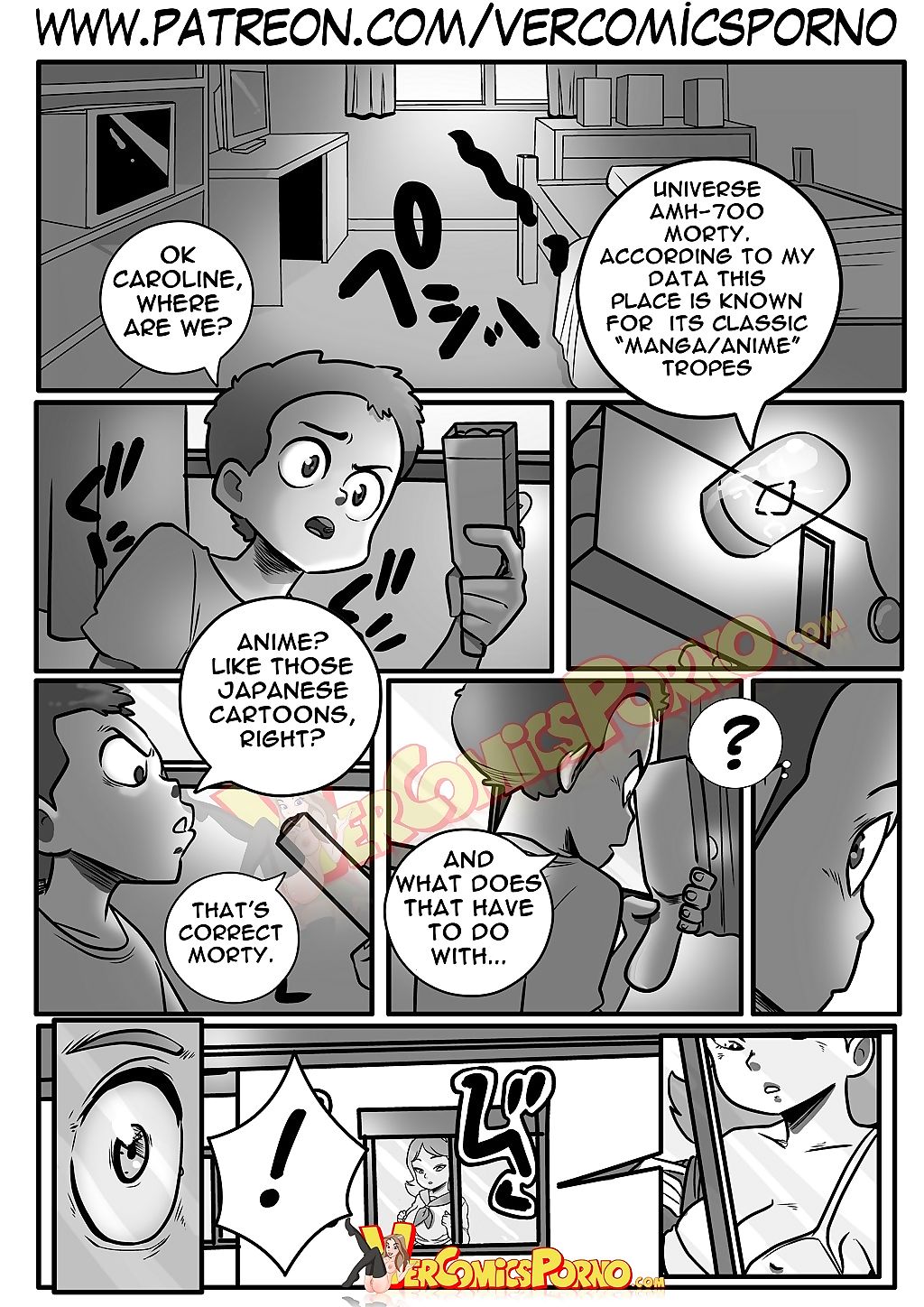 Ero-Mantic- Rick And Morty- Pleasure Trip 2 page 1