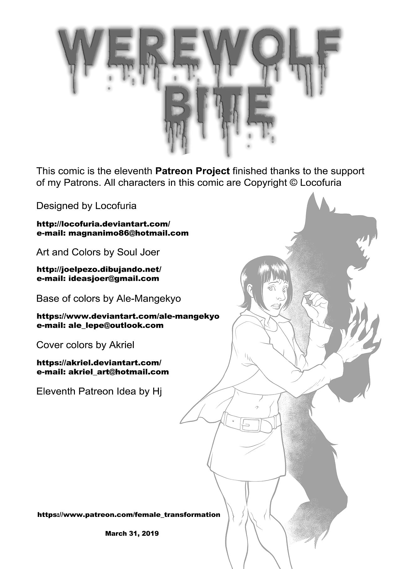 Locofuria- Werewolf Bite- page 1
