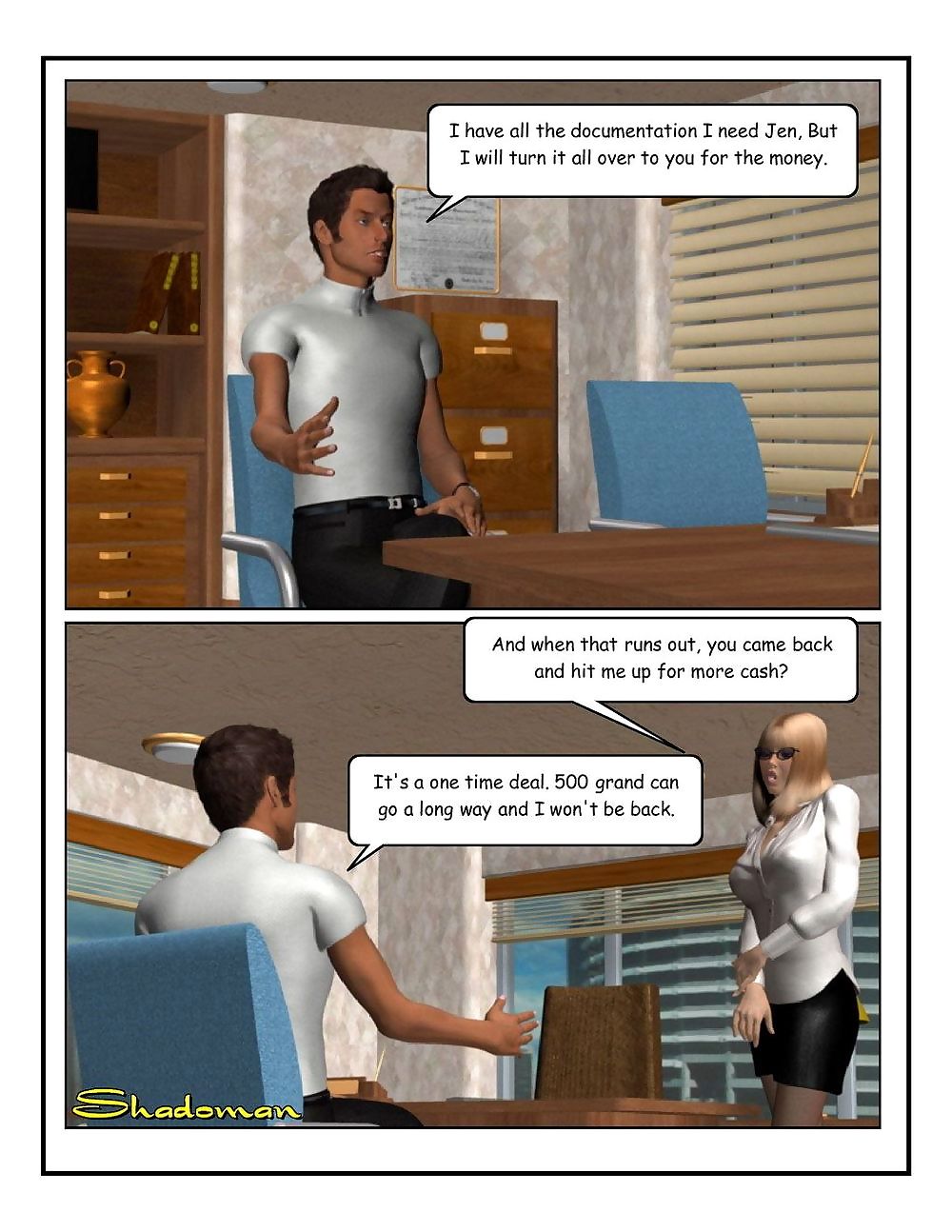 Shadoman- Unwanted Changes page 1
