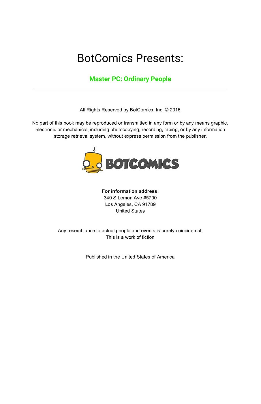 Bot- Master PC- Ordinary People page 1
