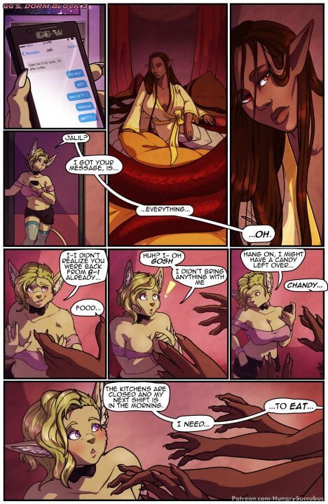 Hungrysuccubus- Lasting Favors page 1