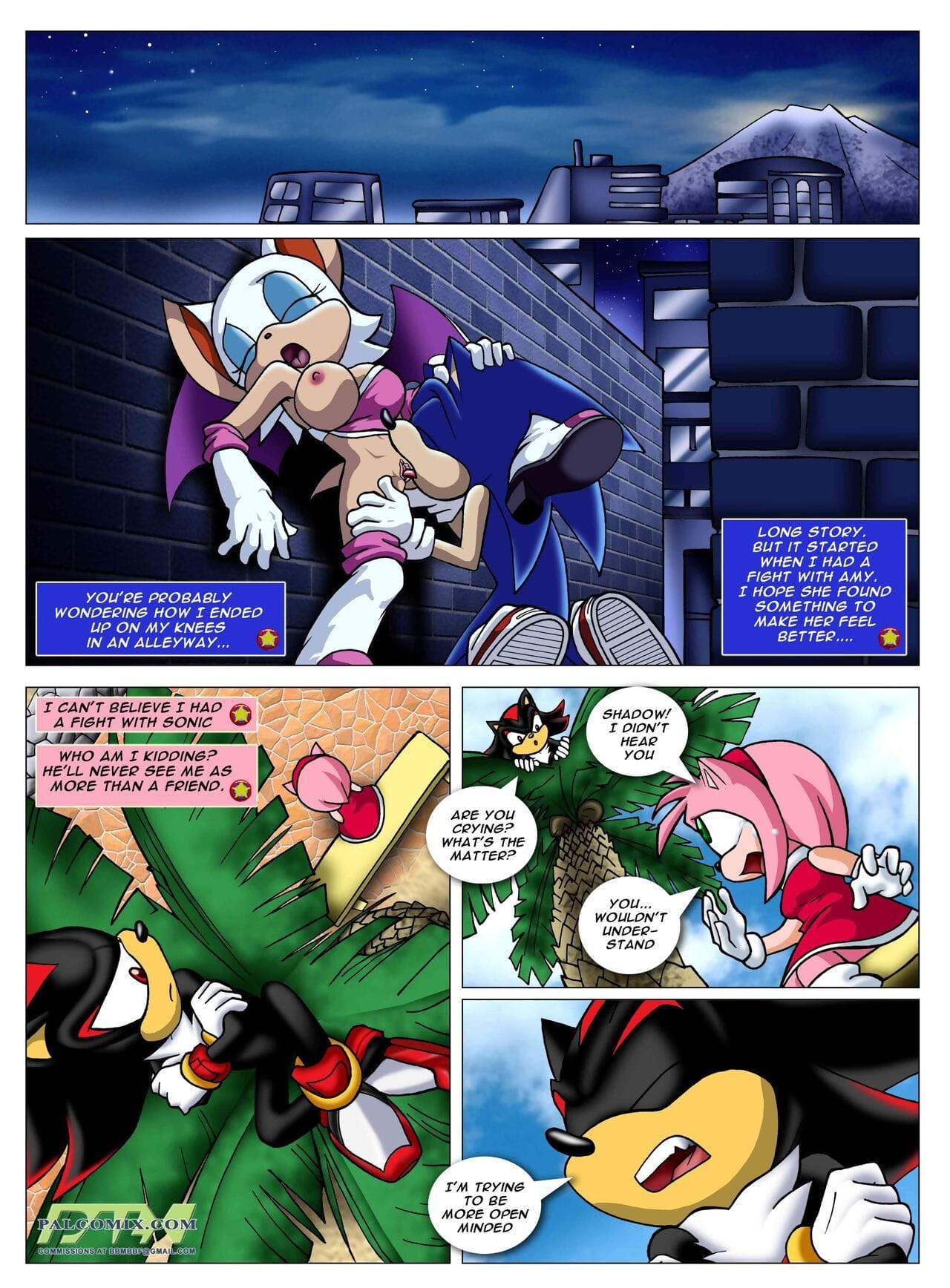Sonic XXX Project page 1