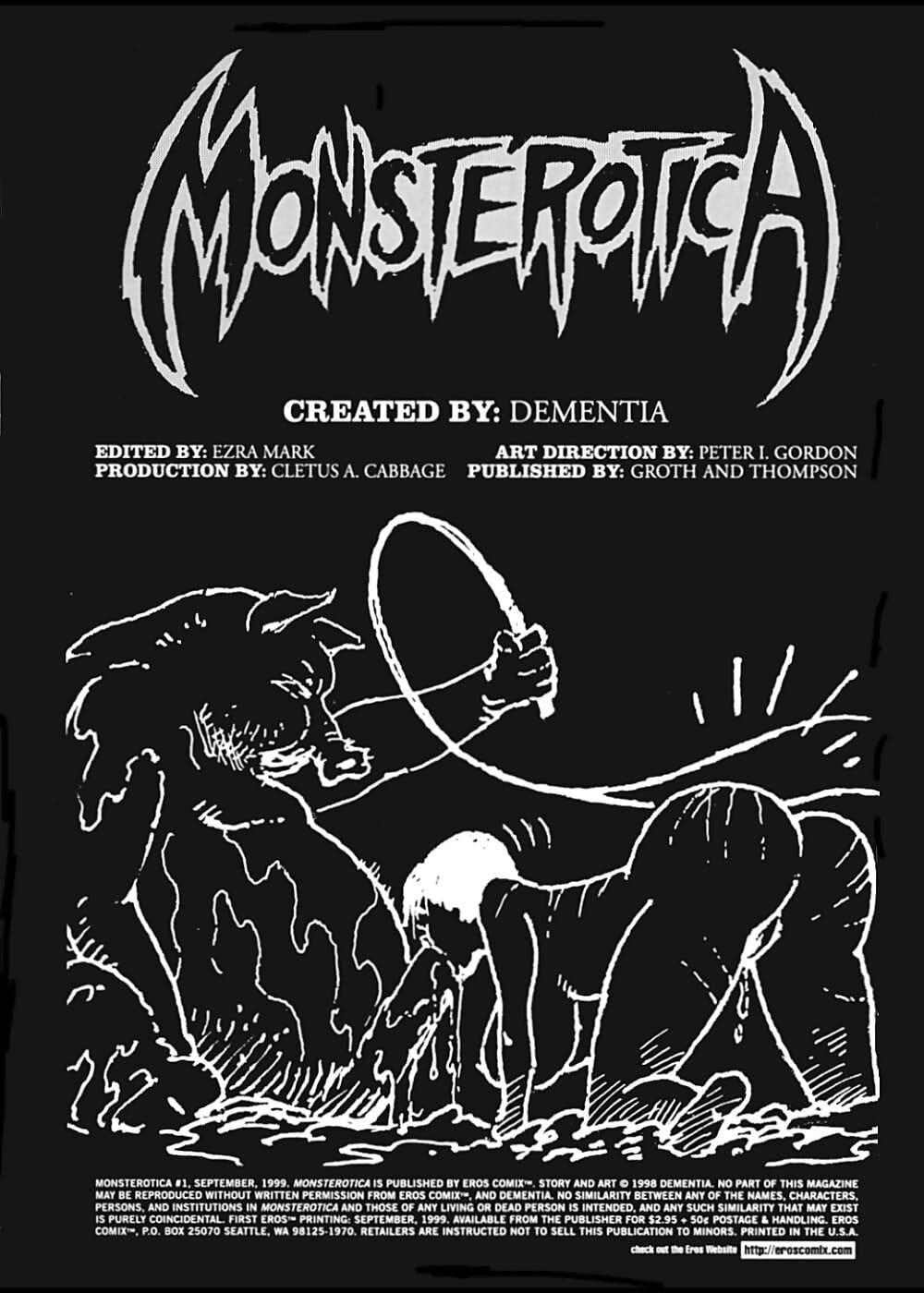 Monsterotica #1 page 1