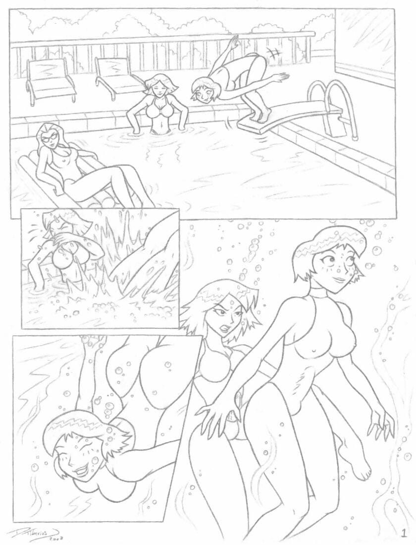Aqua Spies page 1