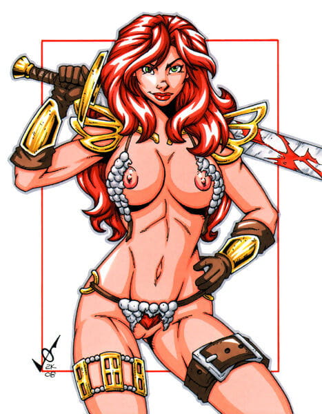 Red Sonja page 1