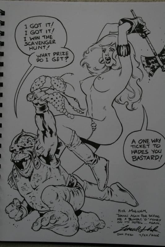 Red Sonja page 1