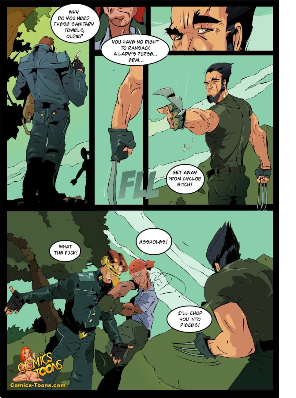 X-Men page 1