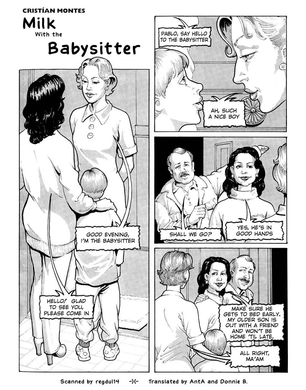 - Milk With The Babysitter page 1