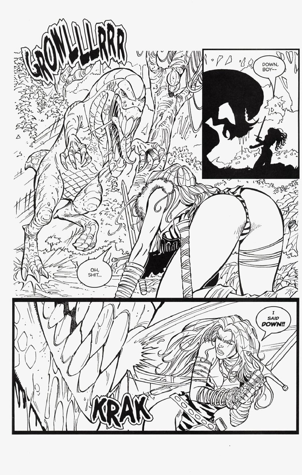 Ana - Jungle Girl page 1