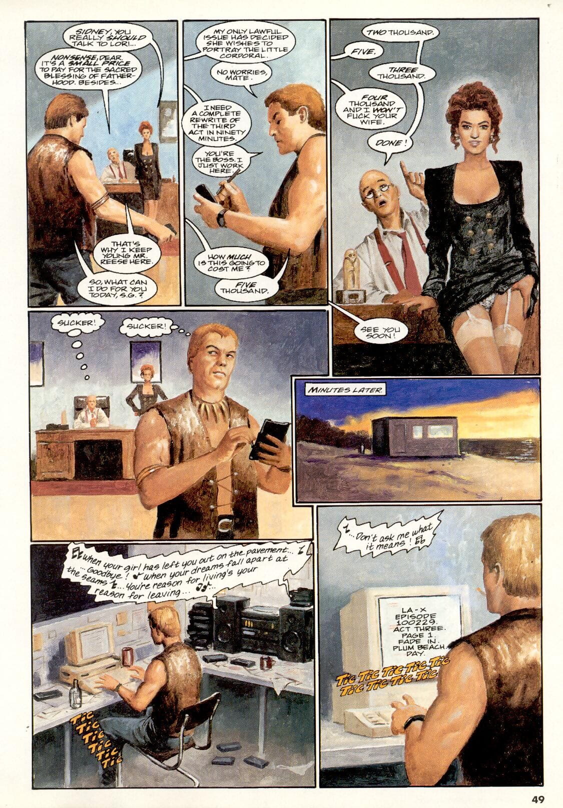 Penthouse Mens Adventure Comix - part 2 page 1