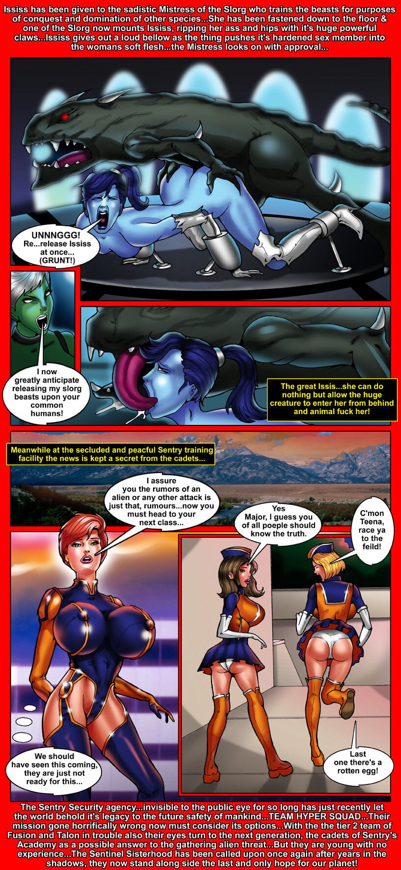Team Hyper Squad - Mission #1 page 1