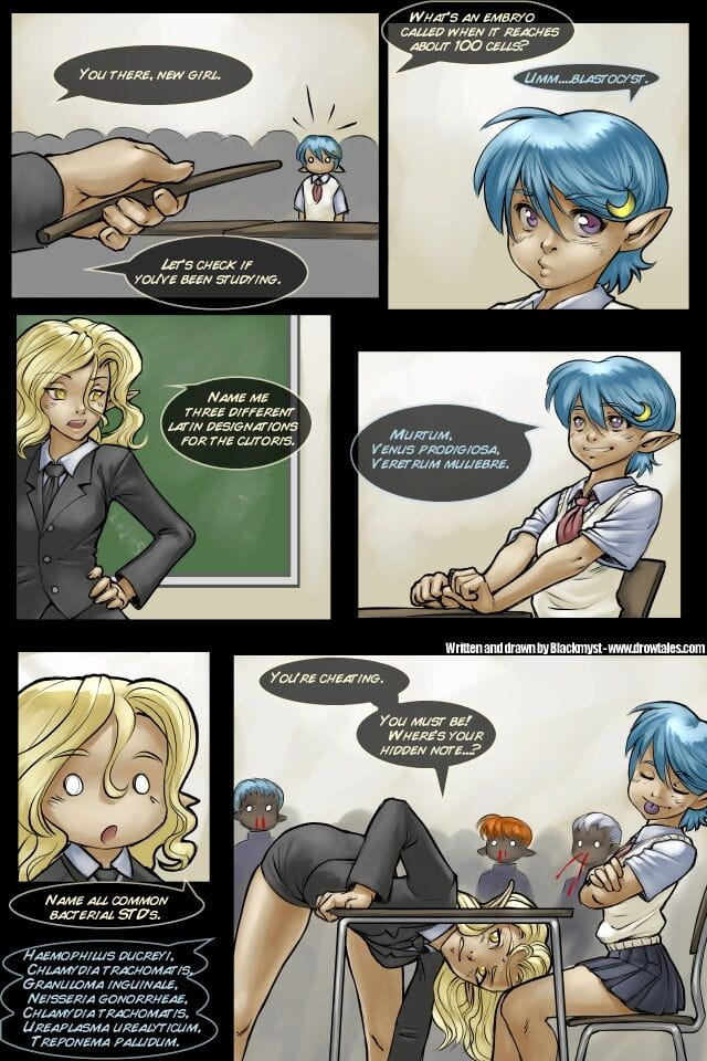 Drowtales Chapter 3 - part 2 page 1