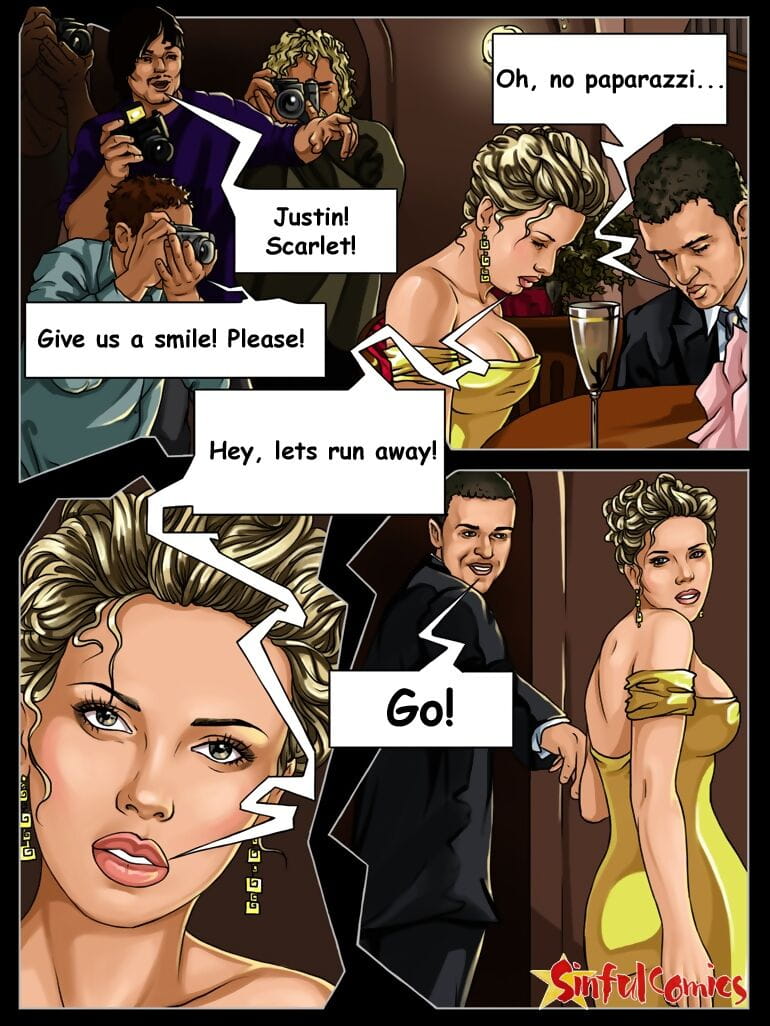 Sinful Comics - Scarlett Johansson page 1