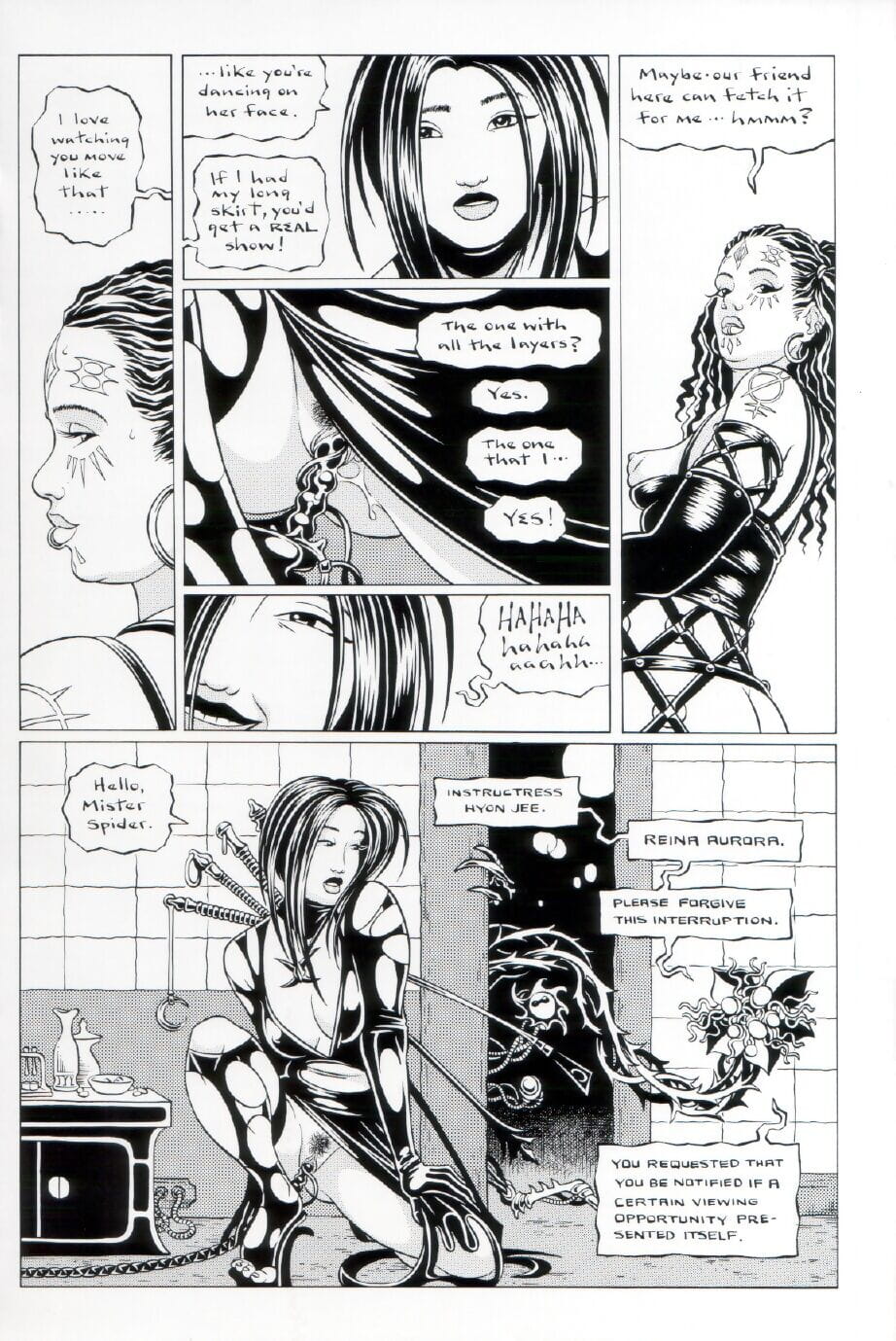 In a Metal Web #1 page 1