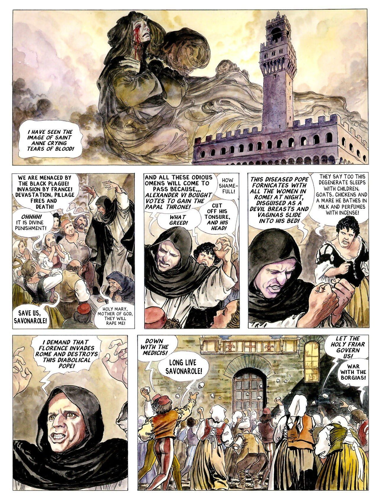 Borgia #2 - The Power and The Incest page 1