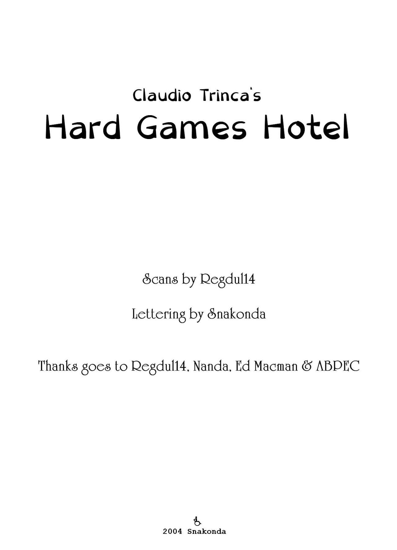 Hard Games Hotel page 1