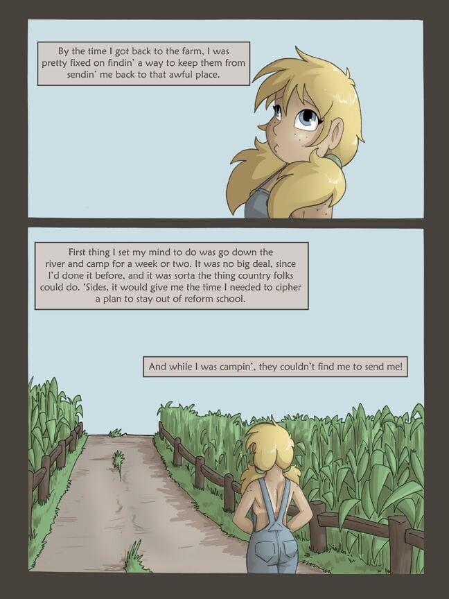 The Adventures of Huckleberry Ann Ch.1 page 1