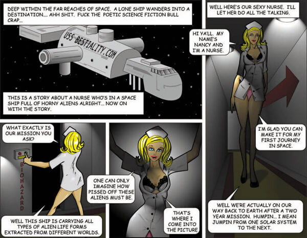 Space Nurse page 1