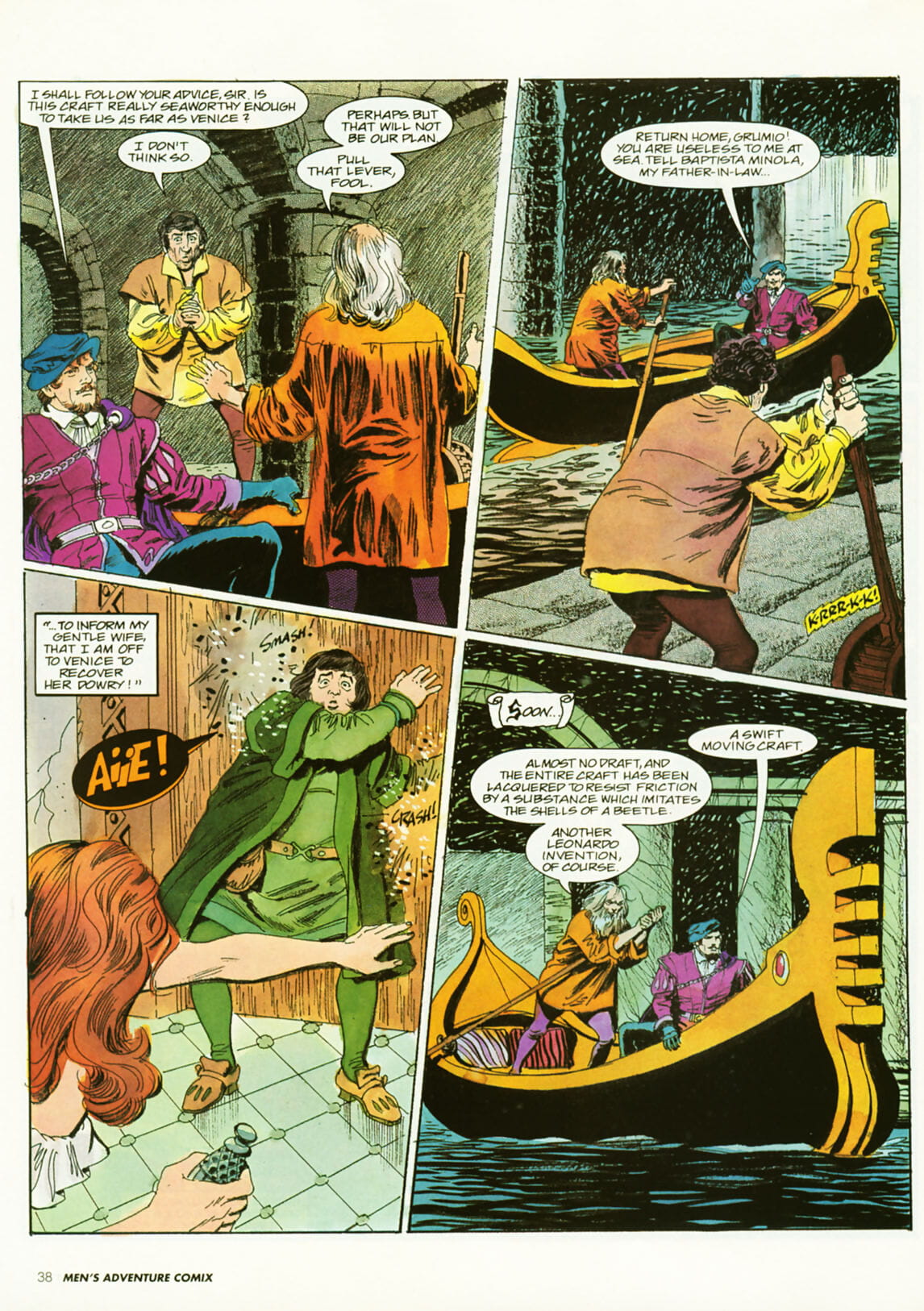 Penthouse Mens Adventure Comix #5 page 1