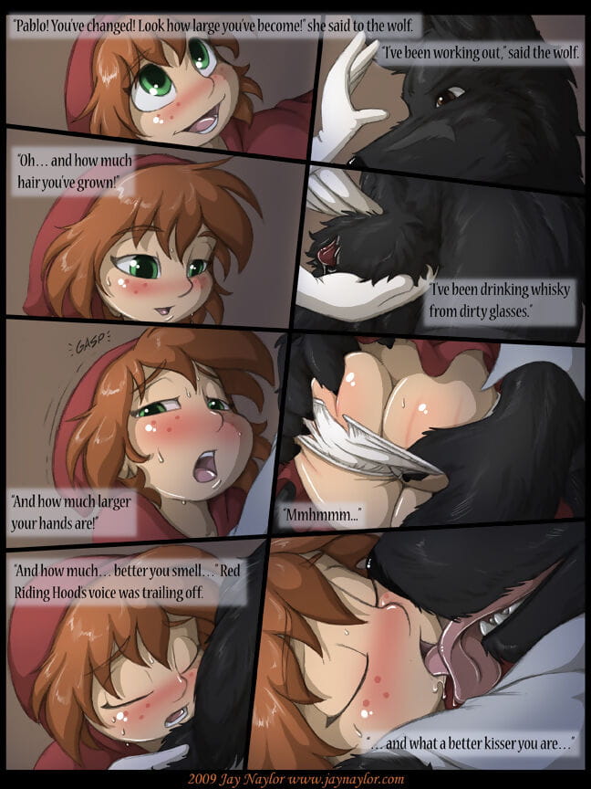 The Fall of Little Red Riding Hood page 1