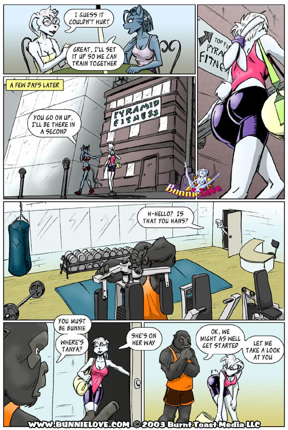 Bunnie Love - wicked workout page 1