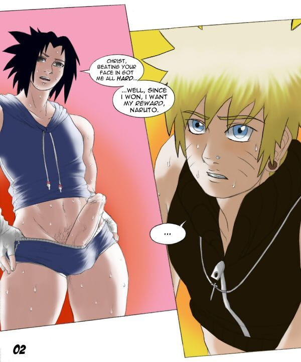 Love Tap - Naruto vs Sasuke page 1