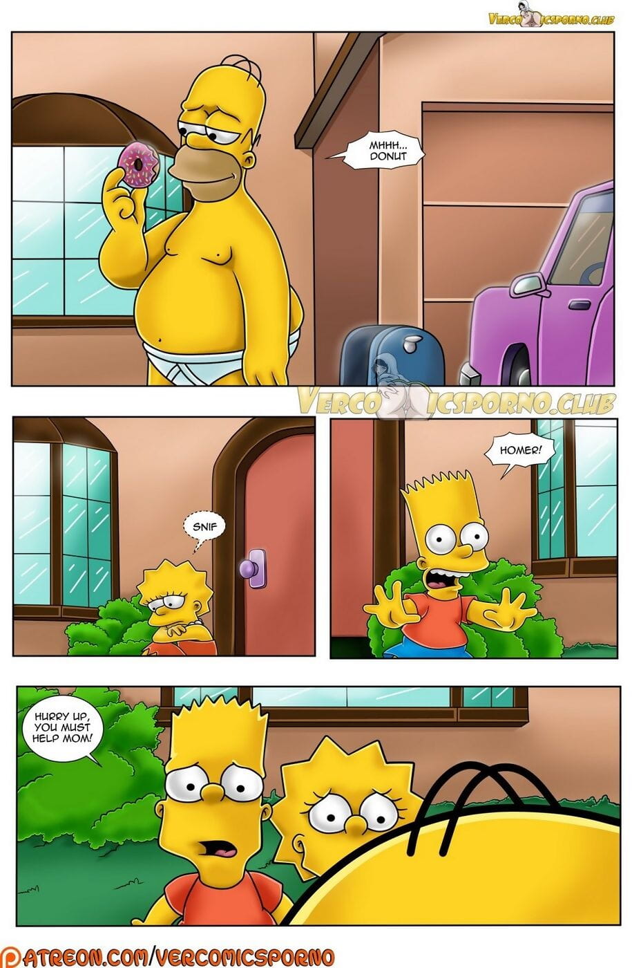The Simpsons- Drah Navlag  Homers Nightmare page 1