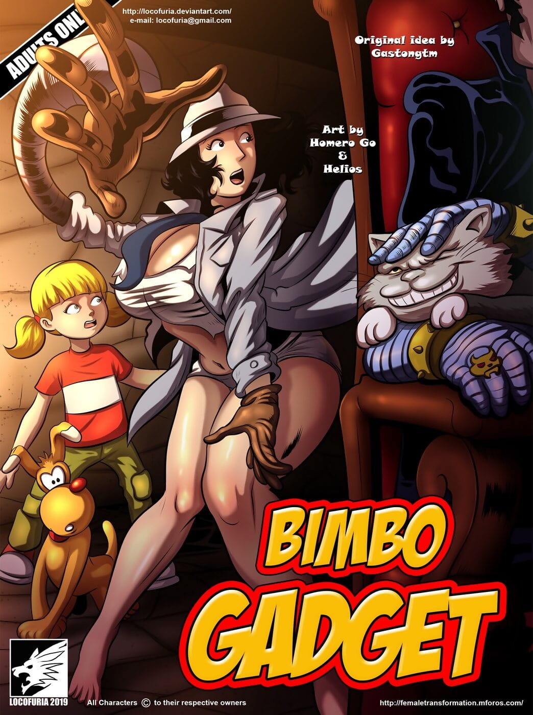 Homero Go- Bimbo Gadget page 1