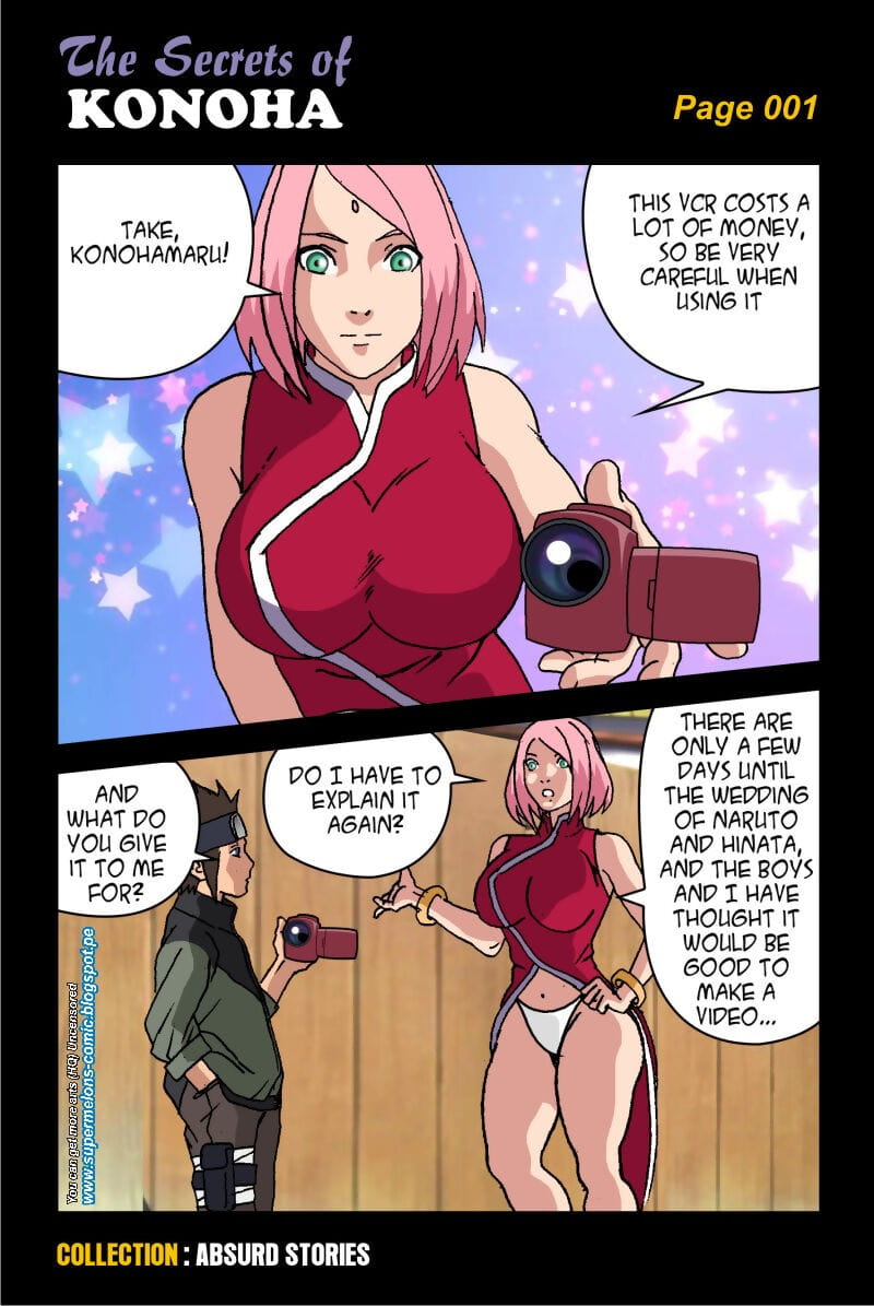 Absurd Stories- The Secrets of Konoha page 1