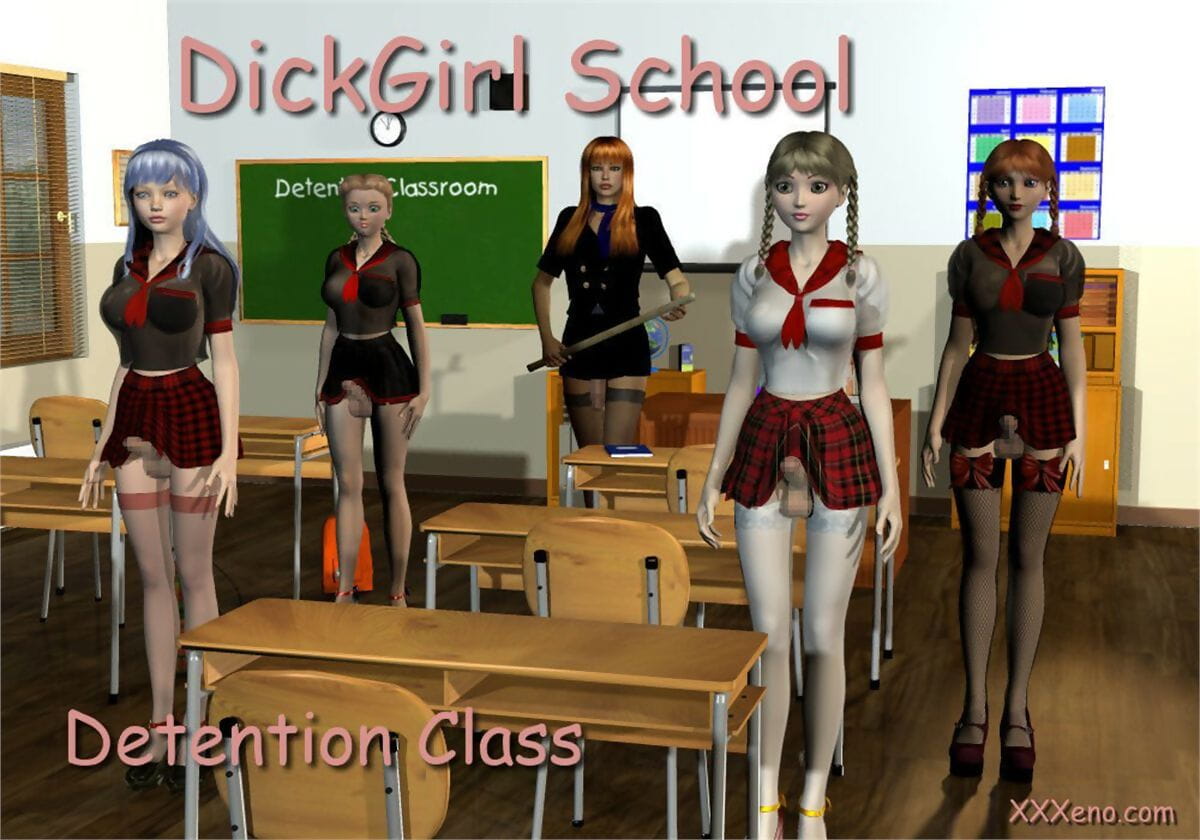 Lynortis- Dickgirl School  Detention Class page 1